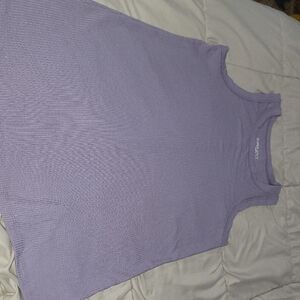 Torrid Lavender Ribbed Tank Top